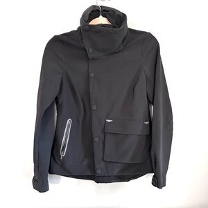 COLUMBIA Omni-Shield, Jacket, Coat, Black, XS, Zipper & Snap, High Neck, Style